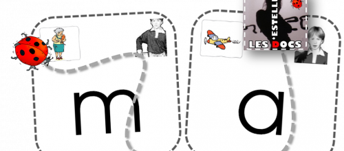Lettres mobiles Borel Maisonny et Ribambelle