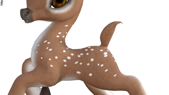 Tube de faon adorable (image-render)