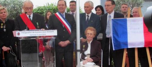 * Samedi 11 Avril 2015 - Inauguration de la place Jean TRANAPE à Rueil-Malmaison