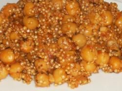 Chickpeas-Quinoa Pilaf