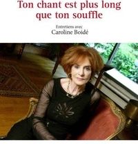 Download PDF Ton chant est plus long que ton souffle