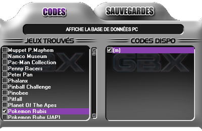 Importer des codes