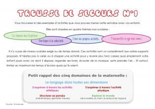 CONTINUITE PEDAGOGIQUE EN PS ET MS