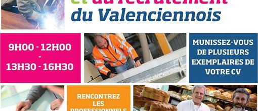 Salon des métiers et du recrutement, à Condé/Escaut