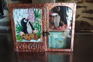 Boîte-album scrapbooking voyage en Tchéquie