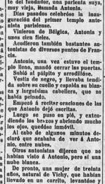 Los antonistas en Francia (Diario español, 21 de noviembre de 1913)