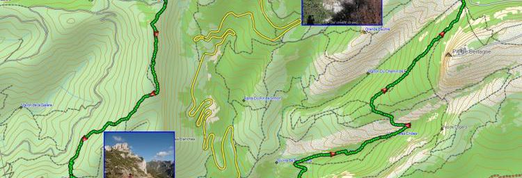 Ste Baume, les dents de Roque Forcade