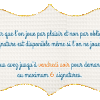 Signatures et/ou Jeux -