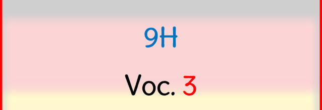 9H Allemand : VOC 3