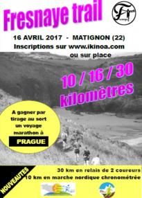Fresnaye Trail - Matignon(22) - Dimanche 16 avril 2017