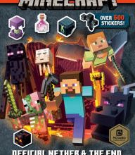 Download free textbooks ebooks Minecraft Official the Nether and the End Sticker Book (Minecraft) iBook FB2 ePub 9780593124697 by Stephanie Milton, Random House