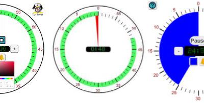 Tux Timer : timer en ligne, plein écran, de 1 à 60 minutes (nouvelle adresse)