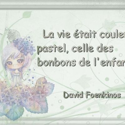 citation illustrée : pastel