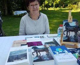 Lydie Delanoue à la biennale de Châteaudun