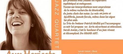 Sarah Amiot en concert au Haricot
