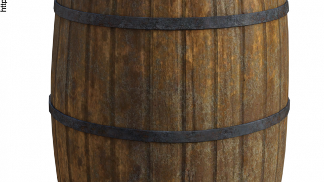 Tube de tonneau en bois (image-render)