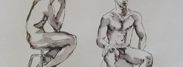 Lundi - Deux poses assises