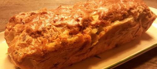 Cake poire-roquefort sans gluten