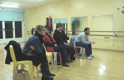 Le cours de chant de Bruno Pignalet..