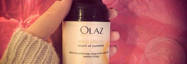 Olaz touch of sunshine, la douceur d'une crème fouettée.