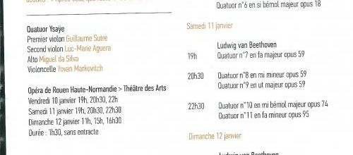 Week end musical