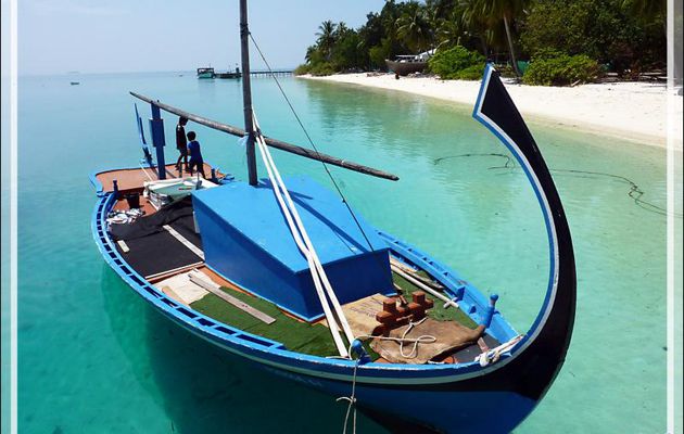 Retour de pêche à Mandhoo - Atoll d'Ari - Maldives