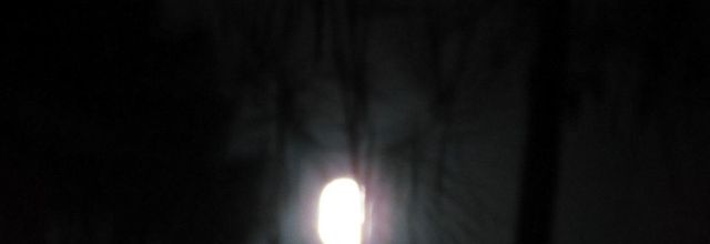 la lune à Soorts Hossegor