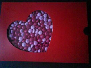 Des m&m's personnalisés pour la St-Valentin !