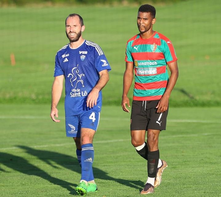 Lundi 21.8.2023 à Rennes Complexe Sportif du Château du Bois Guy Amical FC Saint-Lô Manche (National 3, France)-MCA 0-4 