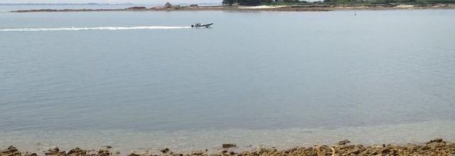 Devant l'océan à Saint-Philibert Morbihan Bretagne