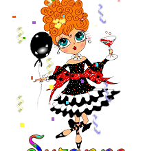 730 -CARNAVAL - fête - signature - blinkie - gif animé