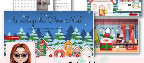 calendrier: "AVANT vacances de Noël"