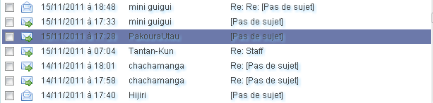 Comment modifier le fond de la boite messages