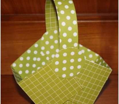 Un tuto pour un panier de Pâques