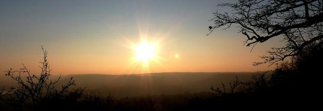 Moselle / Coucher de soleil au Saint-Quentin...