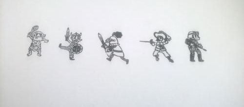 Des jolis tampons pour des jolis cahiers ;)