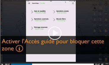 Accès Guidé sur IOS (iPad) : tutoriel vidéo