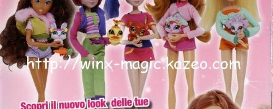 Poupées Winx Love and Pet
