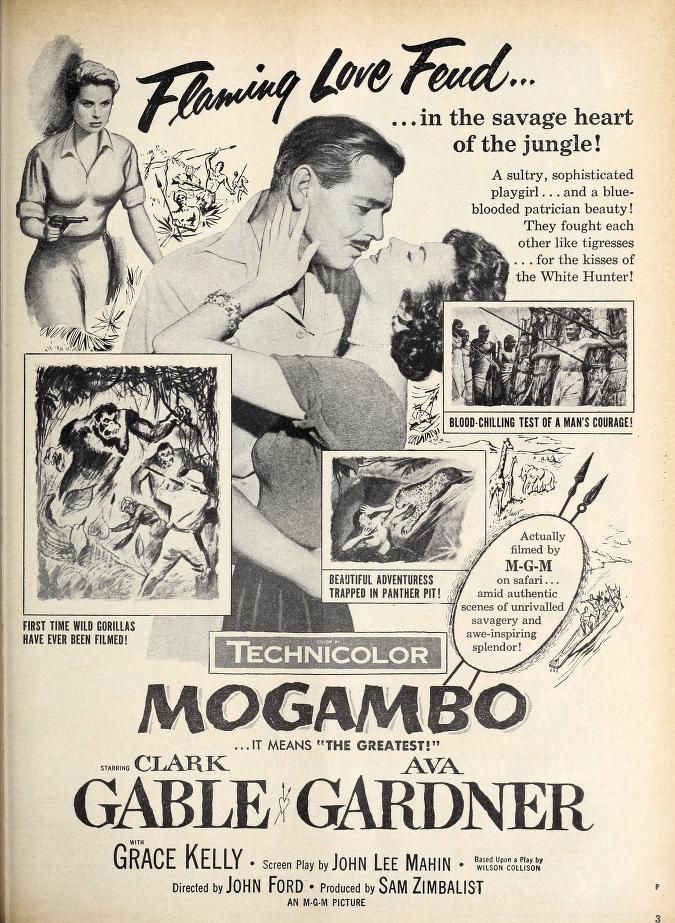 MOGAMBO BOX OFFICE USA 1953