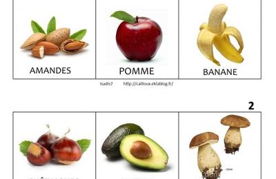 Fruits et légumes d'automne et d'hiver