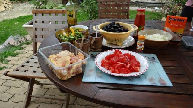 Paëlla Anniversaire de Tom