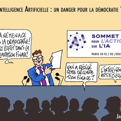 Dessins d'humour sur l'Intelligence Artificielle...