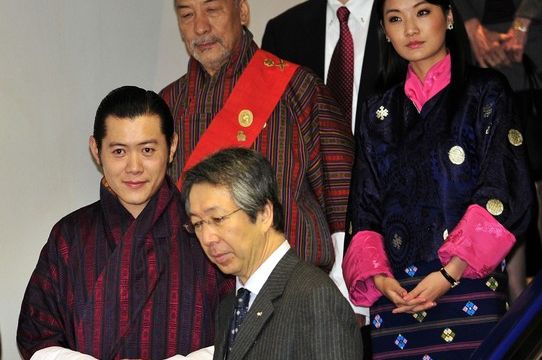 Jigme et Jetsun au Japon
