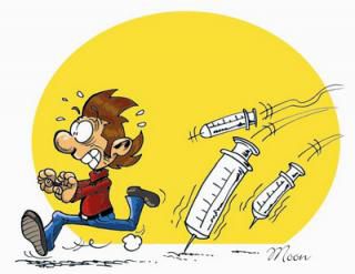 La grippe est méchante cette année!