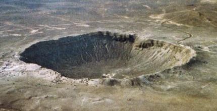Meteor crater