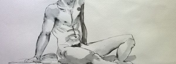 Vendredi - Jeune homme assis