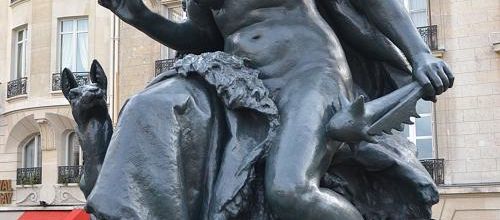 Parvis du Musée d'Orsay : les six continents : l'Océanie