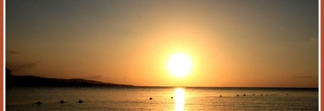 COUCHER DE SOLEIL CARIBÉEN 