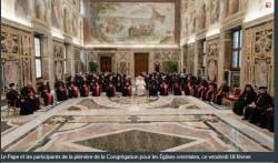 Vidéo et texte -Le Pape dénonce une humanité à la traîne pour tisser la paix - VA