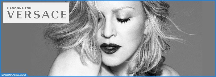 Nouveau photoshoot Madonna for Versace Spring/Summer 2015